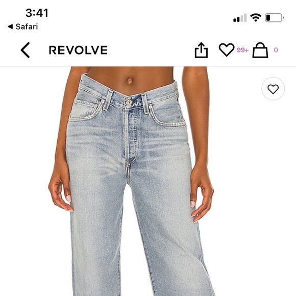 Citizens of Humanity Ellee V front Jean Issa - Picture 2 of 4